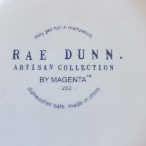 RAE DUNN “HUSTLE” MUG - WHITE - Picture 2 of 5